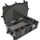 PELI AIR case 1615 with bearing wheels and a handle