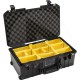 PELI AIR case 1535 with bearing wheels and a handle